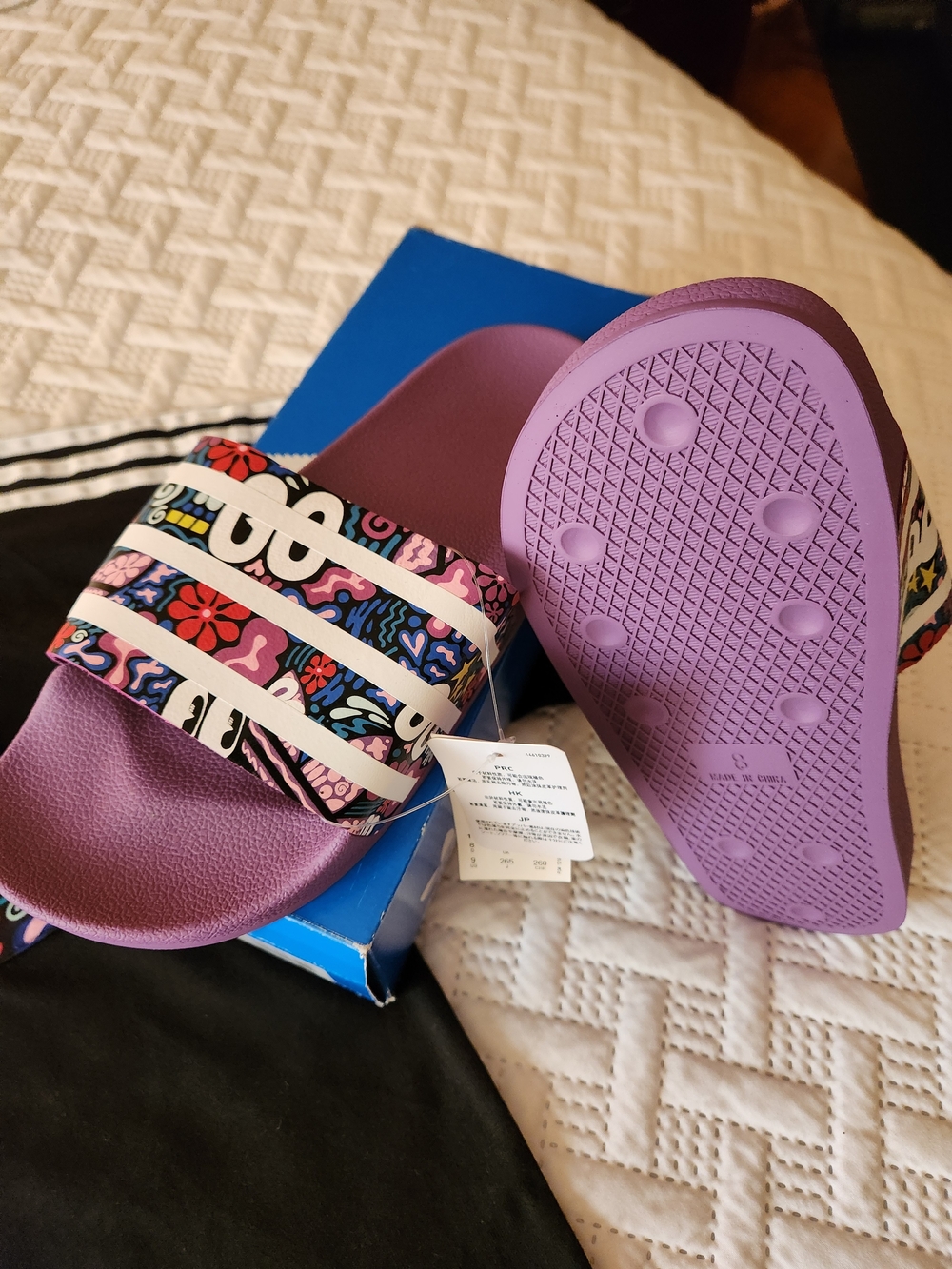 Adidas T Shirt Dress With Matching Slides